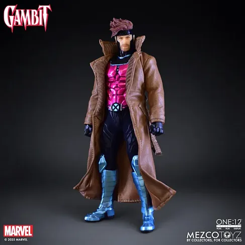 Фигурка X-Men Gambit — Mezco One 12 Collective