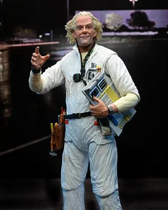 Встречаем новую фигурку Дока Брауна из 1985 от NECA