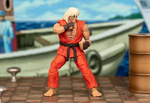 Фигурка Violent Ken — Jada Ultra Street Fighter II Figure Limited Edition Deluxe