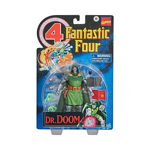 Фигурка Fantastic Four Dr Doom — Hasbro Marvel Legends Vintage