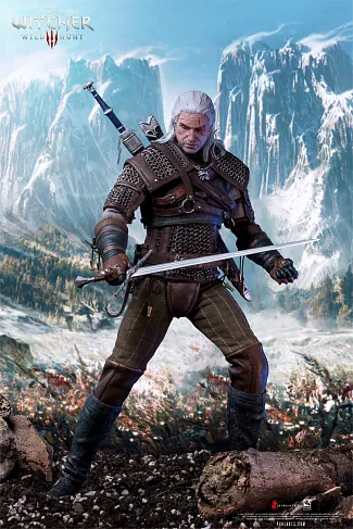 Фигурка Geralt of Rivia 1/6 — PureArts PA010TW Witcher 3 Wild Hunt