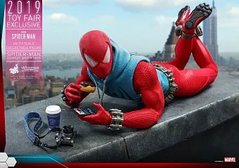 Уникальная и эксклюзивная фигурка Алого Паука от Hot Toys