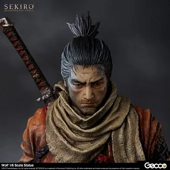 Суровая фигурка Волка из "Sekiro" ждет нас осенью