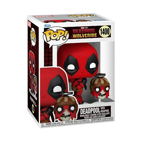 Фигурка Deadpool w Headpool — Deadpool & Wolverine Funko Pop! Vinyl 1400