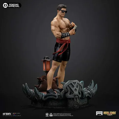Фигурка Mortal Kombat Johnny Cage — Iron Studios Mortal Kombat DLX 1/10
