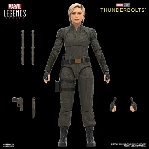 Фигурка Thunderbolts Yelena Belova and Red Guardian — Hasbro Marvel Legends 2-pack