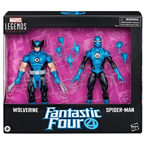 Фигурка Wolverine and Spider-Man — Hasbro Fantastic Four Marvel Legends 2-Pack