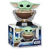 Фигурка Grogu in Pram — Funko Pop! Bobble Star Wars Mandalorian and Grogu Vinyl 923