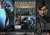 Фигурка Spider-Man Black Suit — Hot Toys MMS727 Spider-Man 3 1/6 Deluxe