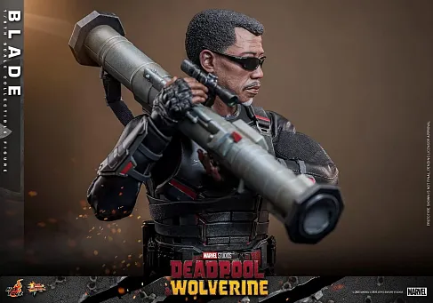 Фигурка Blade — Hot Toys MMS791 Deadpool Wolverine 1/6