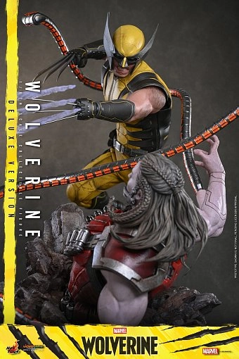 Росомаха свирепствует в игре PS5 - фигурка от Hot Toys повторяет