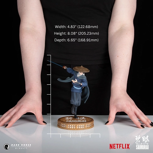 Фигурка Blue Eye Samurai Mizu — Dark Horse PVC Statue