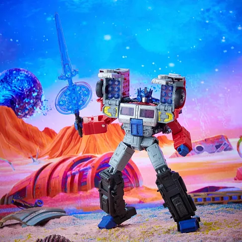 Фигурка Optimus Prime Laser — Hasbro Transformers Legacy Action Figure