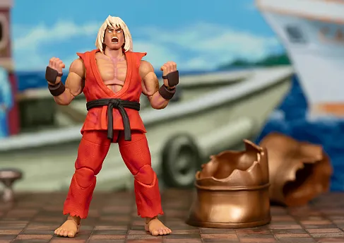 Фигурка Violent Ken — Jada Ultra Street Fighter II Figure Limited Edition Deluxe