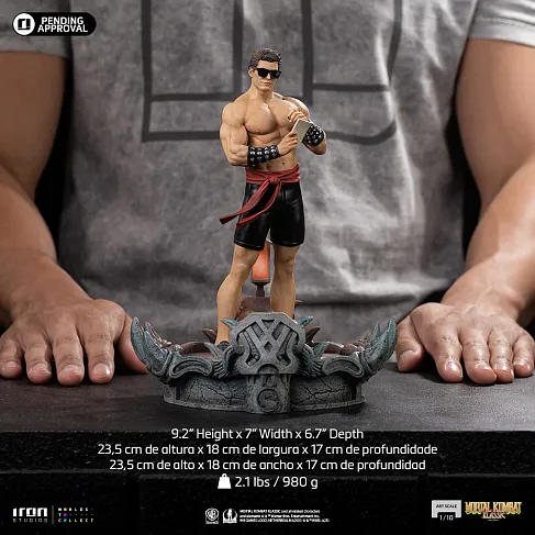 Фигурка Mortal Kombat Johnny Cage — Iron Studios Mortal Kombat DLX 1/10