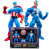 Фигурки Captain America vs Venom — Hasbro Marvel Legends Gamerverse