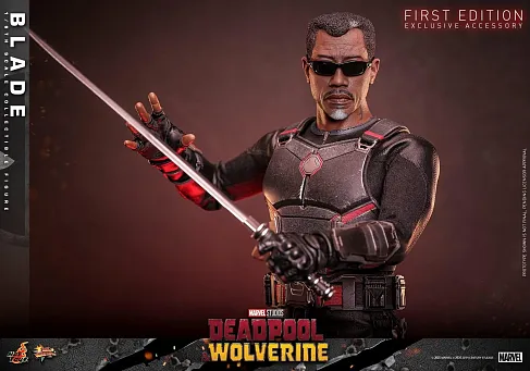 Фигурка Blade — Hot Toys MMS791 Deadpool Wolverine 1/6