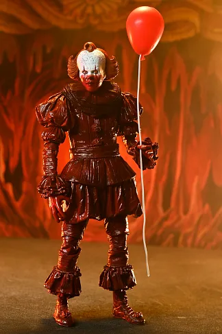 Фигурка Пеннивайз — Neca IT Welcome to Derry Ultimate Pennywise Bloody Figure