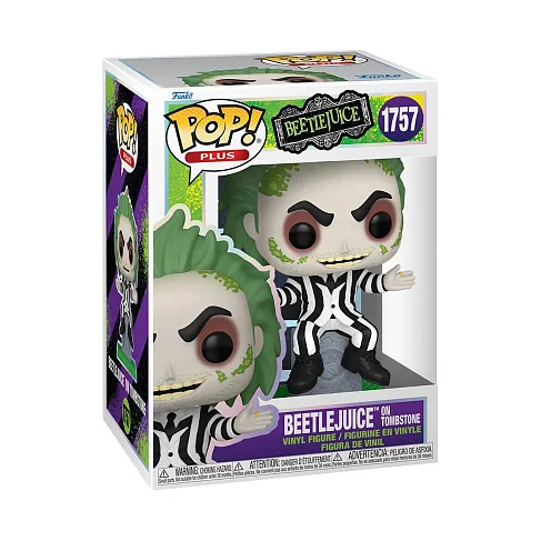 Фигурка Beetlejuice on Tombstone — Funko Pop! Plus Vinyl 1757