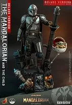 Фигурка Mandalorian w The Child — Hot Toys QS017 Star Wars 1/4 Deluxe