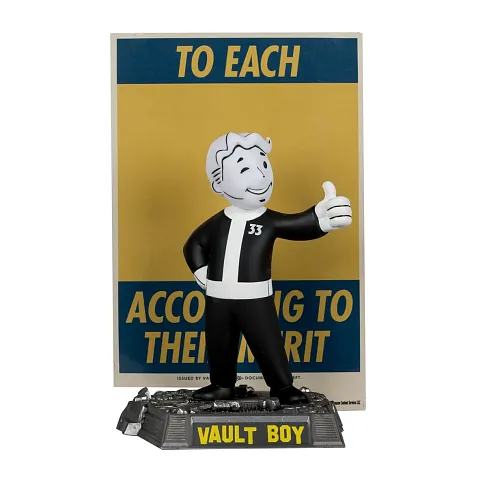Фигурка Fallout Lucy Maximus The Ghoul and Vault Boy — McFarlane Toys Movie Maniacs Posed Figure 4-Pack