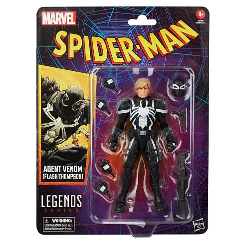 Фигурка Agent Venom Flash Thompson — Hasbro Marvel Legends Spider-Man Figure