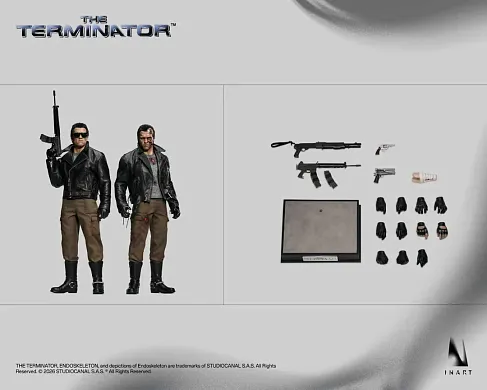 Фигурка Terminator T-800 — Inart AgA031 1/6 Collectible Figure