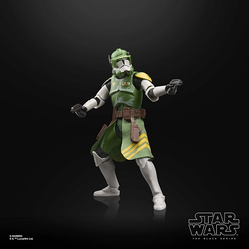 Фигурка Clone Wars Clone Commander Doom — Hasbro Star Wars Black Series Figure