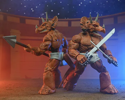 Фигурка Triceraton Gladiator — Neca Teenage Mutant Ninja Turtles Mirage Comics