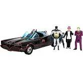 Модель Бэтмобиля — Batman TV Series 1966 Diecast Model 1/24 Batmobile w figure