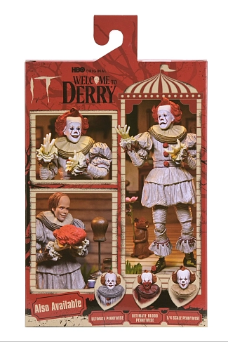 Фигурка Пеннивайз — Neca IT Welcome to Derry Ultimate Bob Gray as Pennywise Figure
