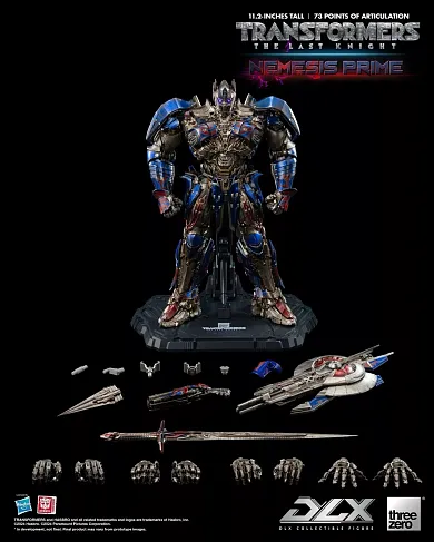 Фигурка Nemesis Prime — ThreeA Transformers The Last Knight DLX