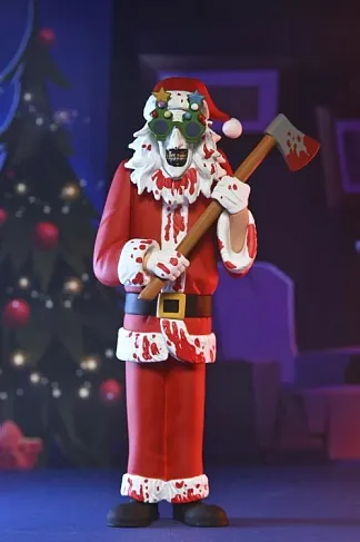 Фигурка Terrifier 3 Art the Clown (Bloody Santa Suit) — Neca Toony Terrors Figure