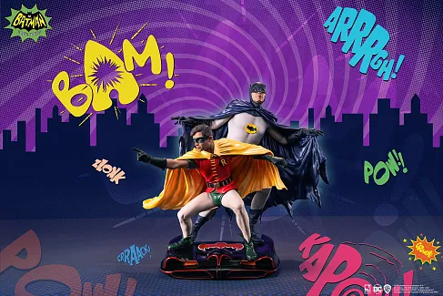Фигурки Бэтмен — Pure Arts Batman and Robin 1/8 PVC Diorama