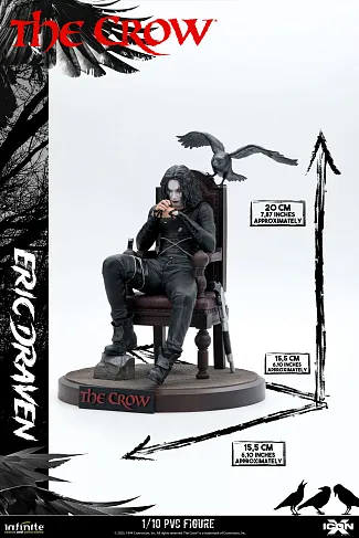 Фигурка The Crow Eric Draven — Infinite Icon X 1/10 PVC Figure