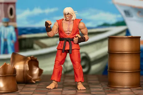 Фигурка Violent Ken — Jada Ultra Street Fighter II Figure Limited Edition Deluxe