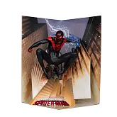 Фигурка Miles Morales Spider-Man №1 — McFarlane Toys 1/10 Posed Figure w Scene BD