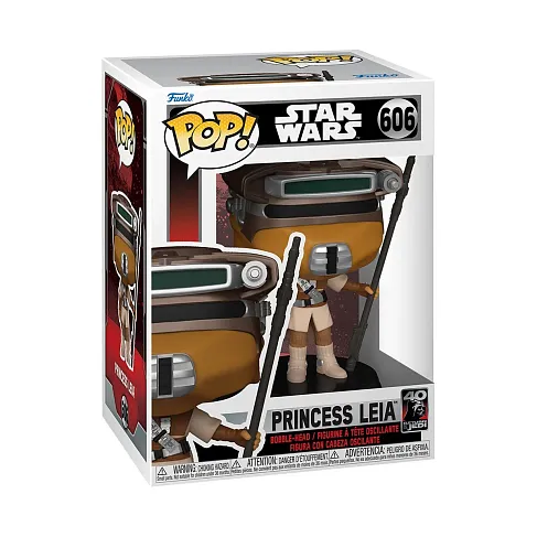 Фигурка Star Wars RotJ 40th — Funko Pop! Vinyl Princess Leia Boushh 606
