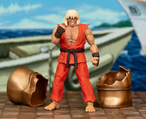 Фигурка Violent Ken — Jada Ultra Street Fighter II Figure Limited Edition Deluxe