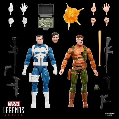 Фигурка Punisher and Nick Fury — Hasbro Marvel Legends Gamerverse