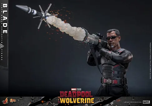 Фигурка Blade — Hot Toys MMS791 Deadpool Wolverine 1/6