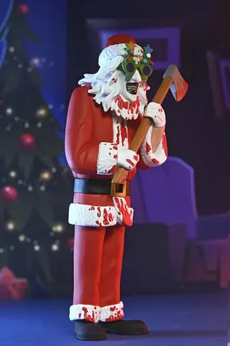 Фигурка Terrifier 3 Art the Clown (Bloody Santa Suit) — Neca Toony Terrors Figure