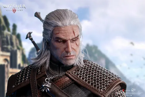 Фигурка Geralt of Rivia 1/6 — PureArts PA010TW Witcher 3 Wild Hunt