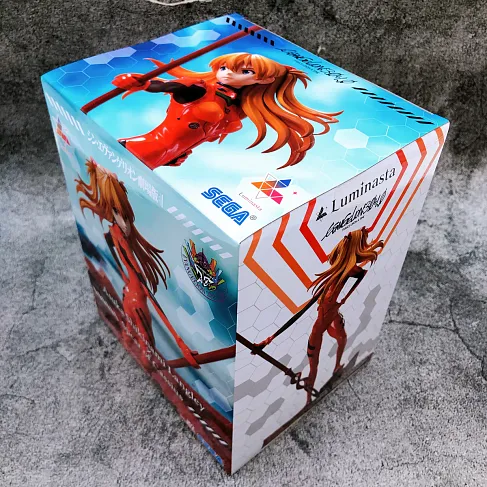 Фигурка Evangelion 3.0+1.0 Asuka Shikinami Langley Spear —SEGA Luminasta Figure 