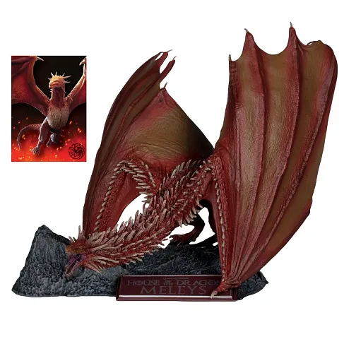 Фигурка Meleys Dragon Statue — McFarlane Toys House of the Dragon Wave 2