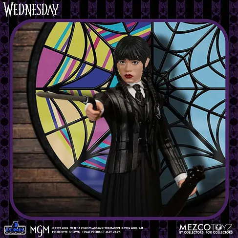Фигурки Wednesday and Enid — Mezco 5 Points Box Set