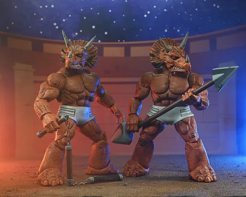 Фигурка Triceraton Gladiator — Neca Teenage Mutant Ninja Turtles Mirage Comics