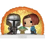 Фигурка Grogu Force Barrier — Star Wars Mandalorian Funko Pop! Moment 719