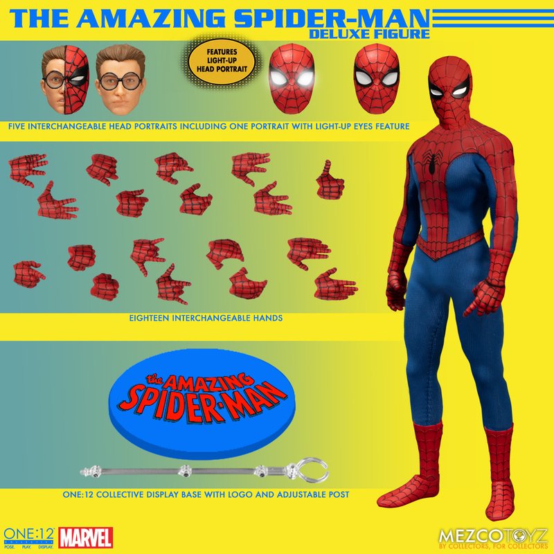 Фигурка Amazing Spider-Man — Mezco One 12 Collective Deluxe 18.jpeg