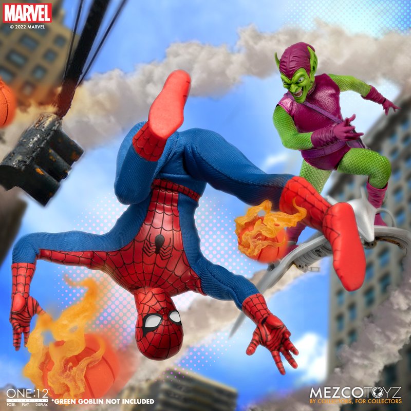 Фигурка Amazing Spider-Man — Mezco One 12 Collective Deluxe 3.jpeg